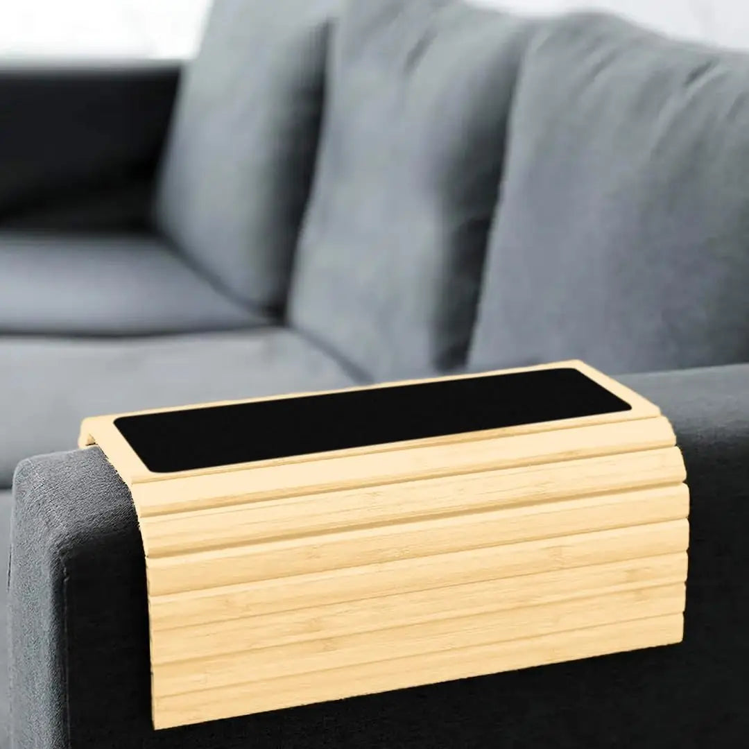Bamboo Sofa Armrest Tray