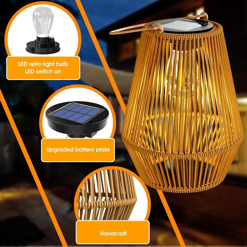 Bamboo Solar Lantern