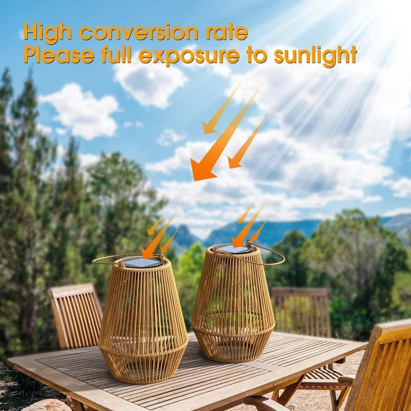 Bamboo Solar Lantern