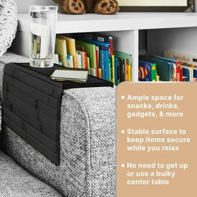 Bamboo Sofa Armrest Tray